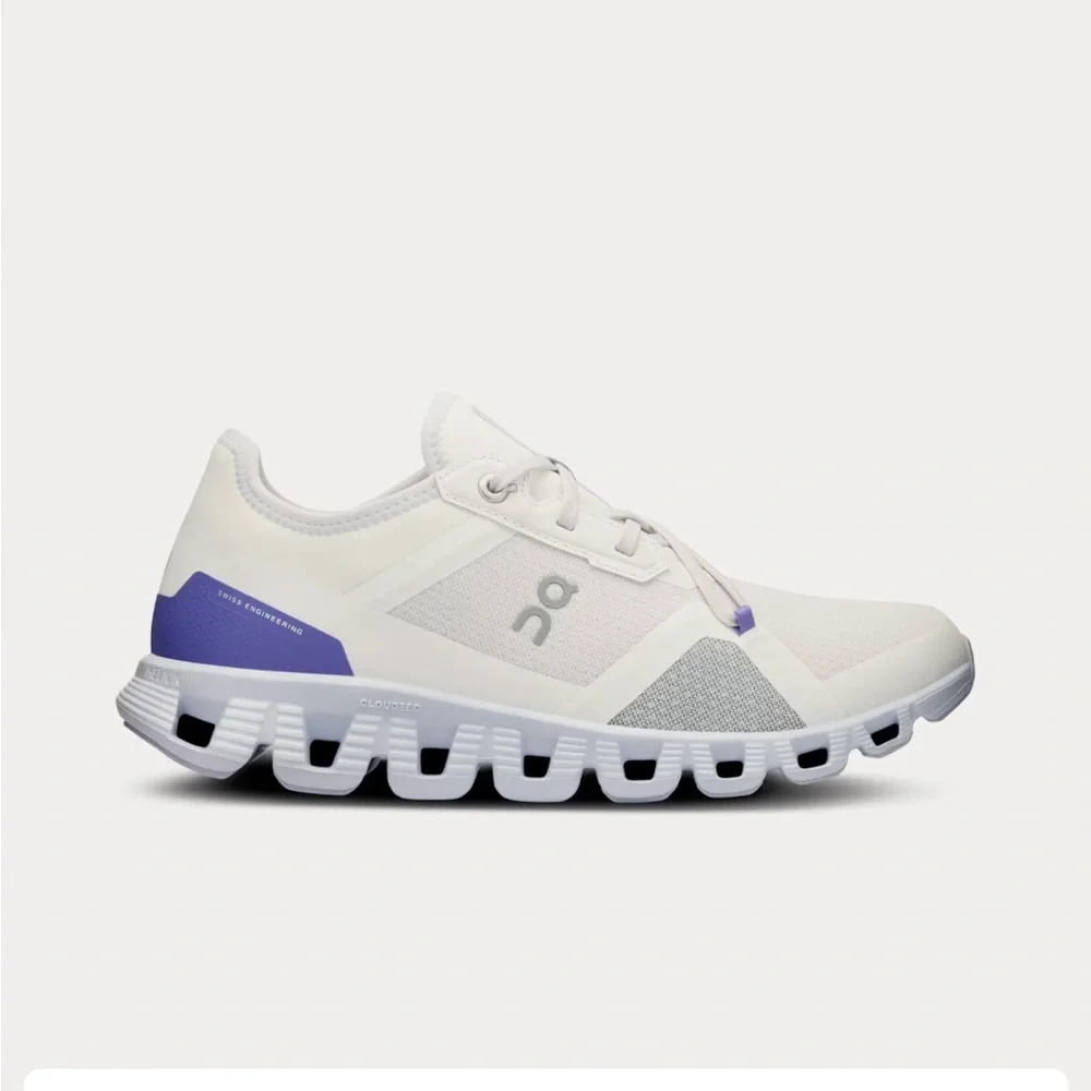 On Cloud X 3AD Womens Sz 9 3WD30301375 Undyed/Nimbus Superb Clean No Box - Picture 1 of 16